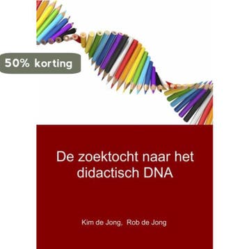 De zoektocht naar het didactisch DNA - Rob de Jong, Boeken, Verzenden, Gelezen, Rob de Jong