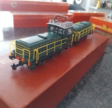 Rivarossi H0 - 1473 - Elektrische locomotief (1) - Dubbele, Hobby en Vrije tijd, Nieuw