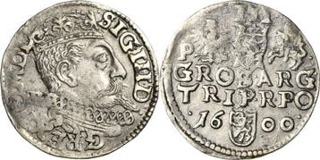 3 Groescher 1600, Polen Sigismund Iii Wasa 1587-1632, Verzenden