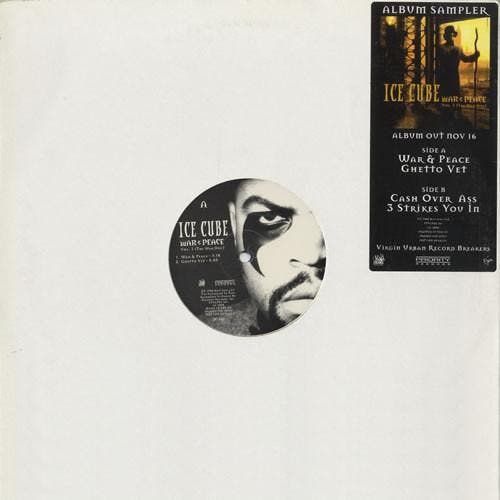Ice Cube - War &amp; Peace (Album Sampler), Cd's en Dvd's, Vinyl | Pop, Gebruikt, Ophalen of Verzenden