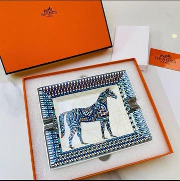 Hermès - Asbak - Porselein, Antiek en Kunst