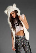 Hood IJsbeer Muts Wit Nepbont IJsberenmuts Bontmuts Spirit O, Ophalen of Verzenden, Nieuw