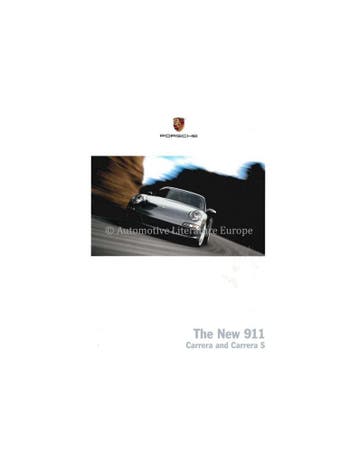 2005 PORSCHE THE NEW 911 CARRERA & CARRERA S BROCHURE, Nieuw, Porsche, Author