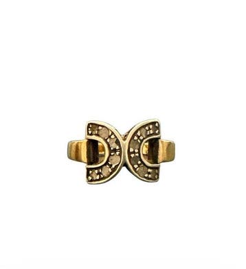 Ring - 12 kt. Roségoud Diamant (Natuurlijk), Nieuw