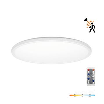 Plafonniere NIVERA met Sensor | Rond | 18W | Ø300mm | Wit, Huis en Inrichting, Lampen | Plafondlampen, Ophalen of Verzenden, Nieuw