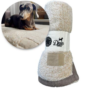 SNUGGLE fleece deken Beige 100x75cm (hondenmand), Ophalen of Verzenden, Nieuw, Pluche
