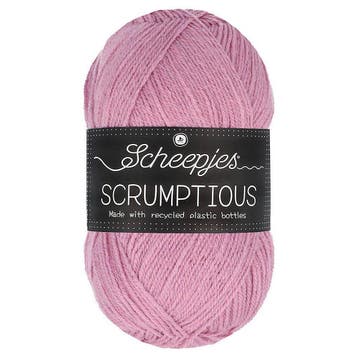 Scheepjes Scrumptious - 307 Raspberry Mousse - Gerecycled, Ophalen of Verzenden, Nieuw