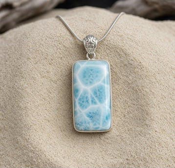 LARIMAR. Hoge kwaliteit zonder defecten. Patronen, Antiek en Kunst