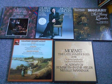 Mozart - 5 Boxsets: Mozart: Marriner, Klemperer, Tatrai, Cd's en Dvd's, Nieuw in verpakking