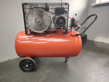 krachtige 100 ltr - 10bar - 3pk compressor  NIEUW in krat, Ophalen, Nieuw, 200 tot 400 liter/min, Mobiel