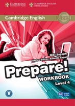 Cambridge English Prepare 4 workbook   audio d 9780521180283, Boeken, Schoolboeken, Zo goed als nieuw