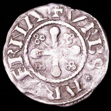 . Frankrijk Denier Auvergne. Bishopric of Clermont, minted