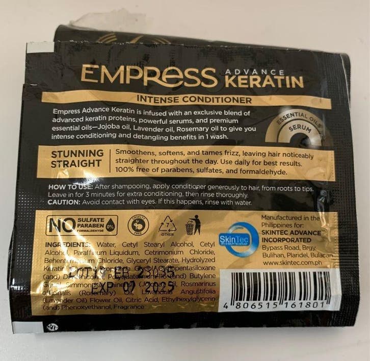 Empress Advance Keratin Conditioner, 12ml GRATIS, Sieraden, Tassen en Uiterlijk, Beautycases, Ophalen of Verzenden