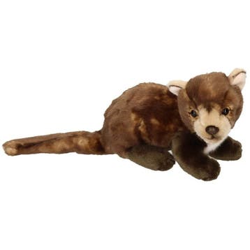 CarlDick steenmarter knuffel - pluche - 40 cm - bruin, Verzenden, Nieuw