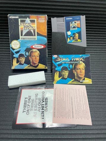 Konami - Nes - Star Trek: 25th Anniversary – Nintendo NES, Nieuw