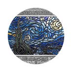 Zilveren munt Vincent van Gogh Sterrennacht 2022 2 troy, Verzenden