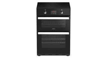 Belling 60 Ei Zwart Vrijstaand fornuis Electrisch1099, Ophalen of Verzenden, Nieuw, 95 cm of meer