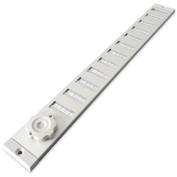 Aluminium afsluitbaar schuifrooster opbouw 370 x 40mm - ALU, Verzenden, Nieuw