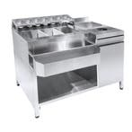 CombiSteel Cocktail Bar Station | Spoelbak & Speedrail, Ophalen of Verzenden, Nieuw