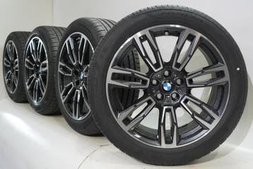 BMW 5 serie i5 G60 G61 935M 19 inch velgen Pirelli Zomerband, 19 inch, Gebruikt, Velg(en), Ophalen of Verzenden