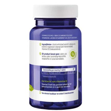 Vitakruid Vitamine D3 25 mcg / 1000 IE - 120pcs, Ophalen of Verzenden, Nieuw, Overige typen