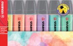 Markeerstift Stabilo Boss Original 6 pastel kleuren, Verzenden, Nieuw