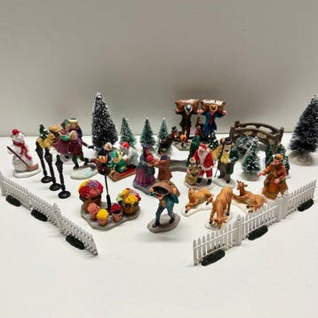 Lemax - Miniatuur beeldje - Verzameling Kerstdorp Figuren en, Diversen, Nieuw
