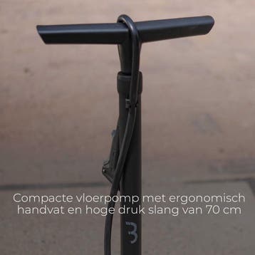 BBB Cycling AirWave Fietspomp met Drukmeter - Vloerpomp, Ophalen of Verzenden, Zo goed als nieuw, BBB Cycling