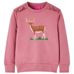 vidaXL Kindertrui 104 frambozenkleurig, Verzenden, Nieuw