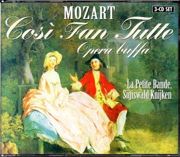 Mozart / La Petite Bande, Sigiswald Kuijken - Così Fan Tutte, Ophalen of Verzenden, Gebruikt
