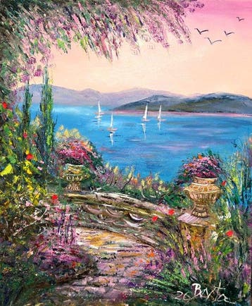 Arleta Berta (XXI) - Taras Zamkowy