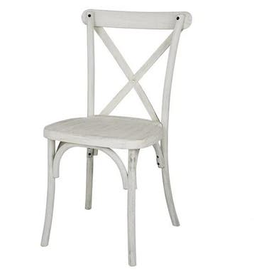 Manhattan Kruisrugleuning Resin Stoelen Limewash (Verpakk..., Verzenden, Nieuw in verpakking