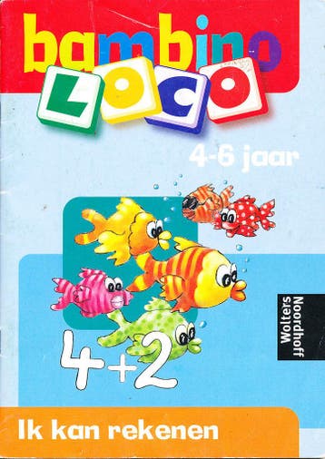 Bambino loco Ik kan rekenen (4-6 jaar), Verzenden, Nieuw