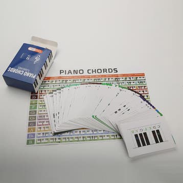 Piano Akkoorden Flashcards - Leer Muziek & Akkoorden Snel en, Verzenden, Nieuw