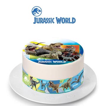 Taartdecoratie Sheets Jurassic World Set/5, Verzenden, Nieuw