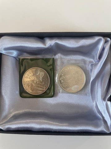 Spanje. Juan Carlos I. 2000 Pesetas 1994 y 1996 (Zonder