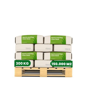 Sport- en speelgazonzaad - Slijtvast (20x = 300 kg voor 1,5, Verzenden, Gehele jaar, Volle zon