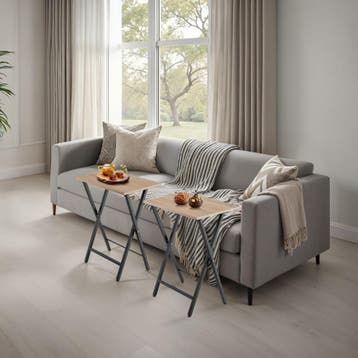 Set van 2 bijzettafels Phoenix, Huis en Inrichting, Tafels | Bijzettafels, Verzenden, Nieuw