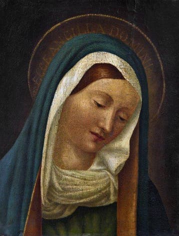 Italiaanse school (XVII) - Madonna Annunziata