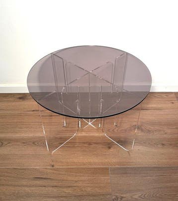 Mrn.D - Fumè - Salontafel - plexiglas
