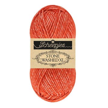 Scheepjes Stone Washed XL 50 gr - 883 Realgar Red, Verzenden, Nieuw