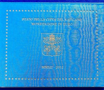 Vaticaan. Year Set (BU) 2012 (Zonder minimumprijs)