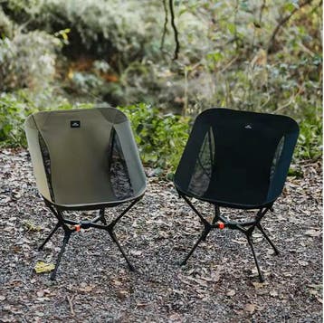 Ultralichte Campingstoel Opvouwbaar Aluminium 200 kg Compact, Verzenden, Nieuw