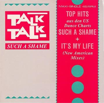 Talk Talk - Such A Shame, Ophalen of Verzenden, Gebruikt
