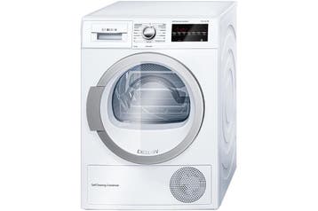 Bosch WTW85490 - Warmtepompdroger - 8 kg - Zelfreinigende, Ophalen of Verzenden, Zo goed als nieuw, Voorlader, 85 tot 90 cm