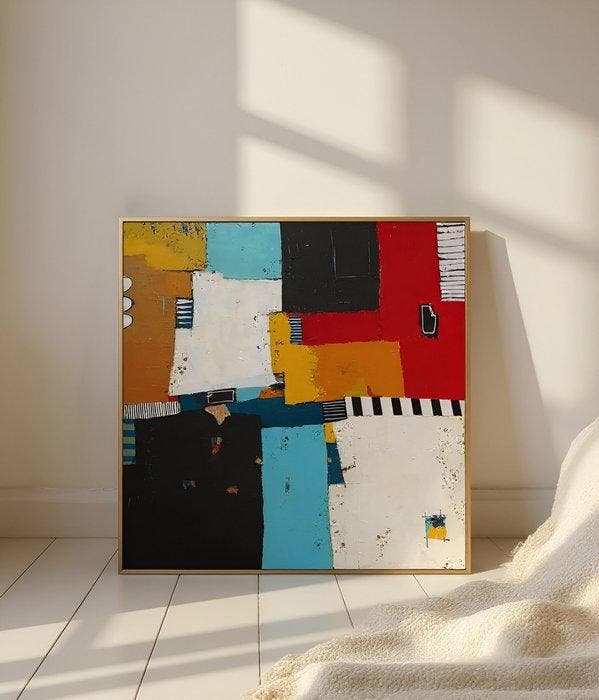 Paco Requena - Suerte en tu camino, Antiek en Kunst, Kunst | Schilderijen | Modern