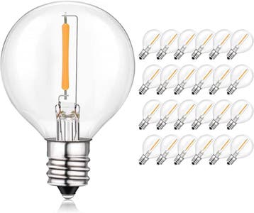 LED Lichtsnoer Lampjes G40 | Tweedekansje | OP=OP, Ophalen of Verzenden, Zo goed als nieuw, Overige fittingen, Led-lamp