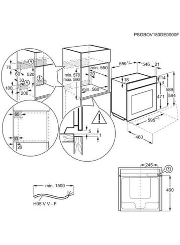 AEG BS7900B Combi-stoomoven - 60 cm - SteamPro A++, Verzenden, Nieuw