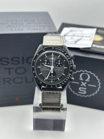 Omega x Swatch - MoonSwatch - Mission to Mercury - Zonder, Nieuw