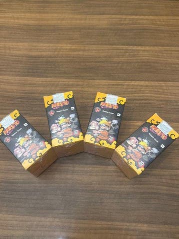 Cicaboom - 4 Booster pack - Naruto Konoha Shiz, Nieuw